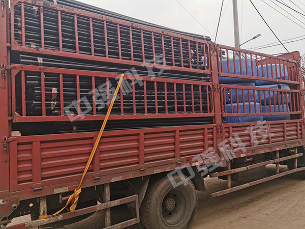 瓦斯封孔管，連接軟管發貨現場